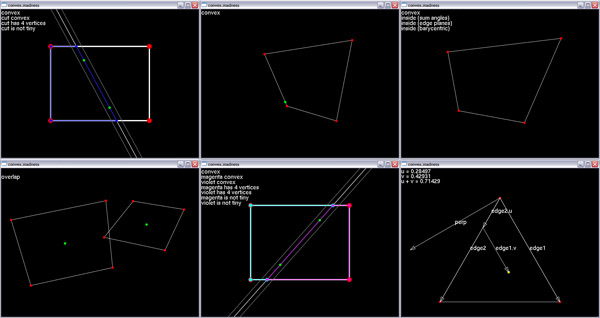 demo of six faces